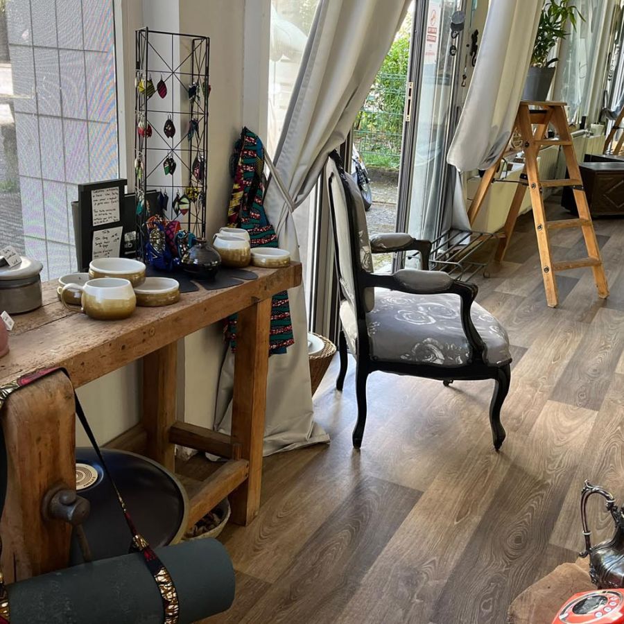 Espace chaleureux et décoration du Studio K