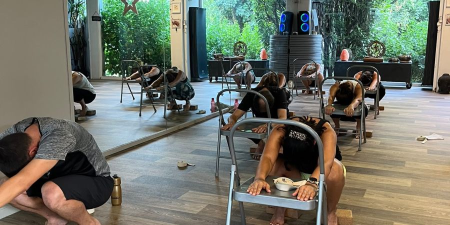 Cours de Yoga sur Chaise au Studio K à Eybens
